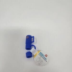 Blue Tumbler Straw Cover